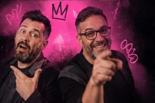 Fotografía escénica de Coaches de Choque (Oswaldo Digón + Rafa Durán) — Ribeira